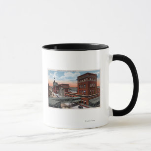 Taza Estación del norte - depósito del ferrocarril