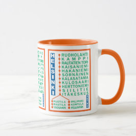 Taza Estaciones de metro de Helsinki