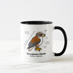 Taza Estadísticas ferruginosas del halcón