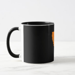 Taza Estado De Calinia Con Tiburón Nadando Cerca De San