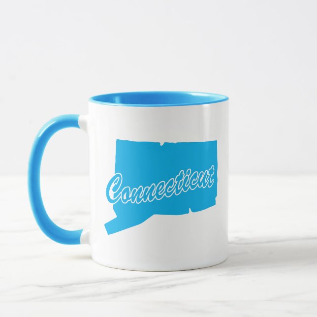 Taza Estado de Connecticut Shape Mug (Izquierda)