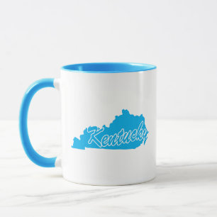 Taza Estado De Kentucky Shape Mug