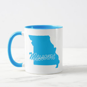 Taza Estado de Missouri Shape Mug