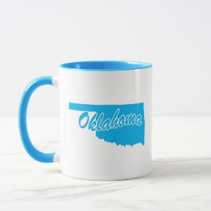 Taza Estado De Oklahoma Forma Mug