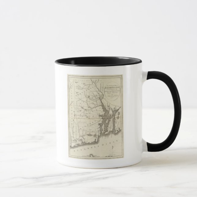 Taza Estado de Rhode Island (Derecha)