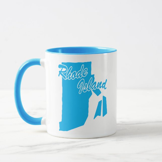 Taza Estado de Rhode Island Shape Mug (Izquierda)