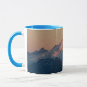 Taza Estado de Washington, Cascadas del Norte. Monte Ba