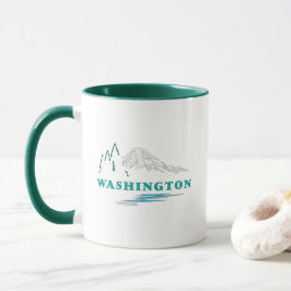 Taza Estado de Washington Estados Unidos de América