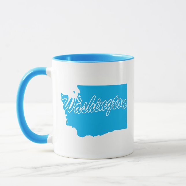 Taza Estado de Washington Shape Mug (Izquierda)