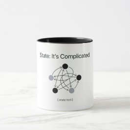 Taza Estado: Es Complicado Humor de Programador