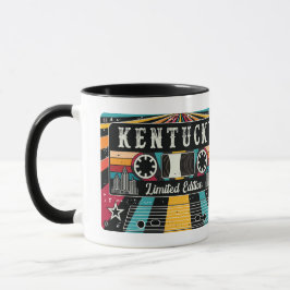 Taza Estado Retro Kentucky.