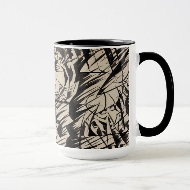 Taza Estados de ánimo los que van (Derecha)
