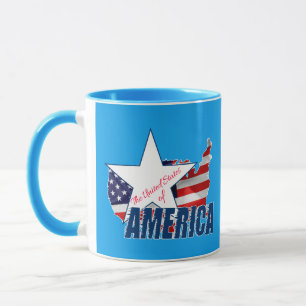 Taza Estados Unidos de América 4 de julio