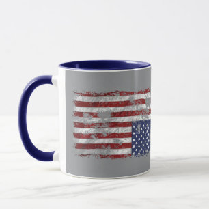 Taza Estados Unidos En Problemas - Al revés De Estados 