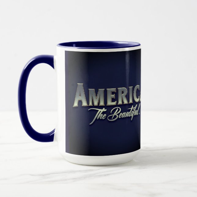 Taza Estados Unidos, la belleza (Izquierda)