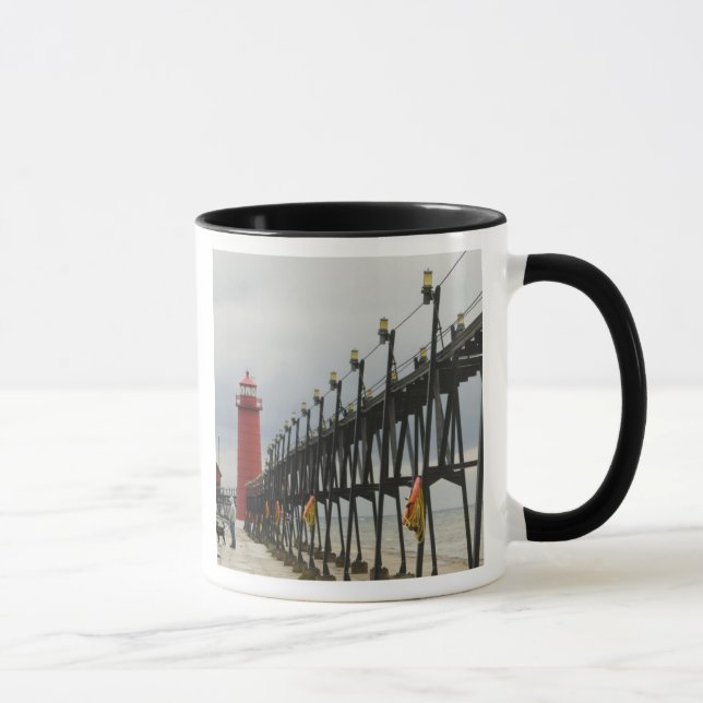 Taza Estados Unidos, Michigan, Lago Michigan Shore, Gra (Derecha)