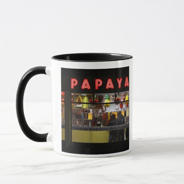 Taza Estados Unidos, Nueva York. Papaya de Grey: ventan (Izquierda)