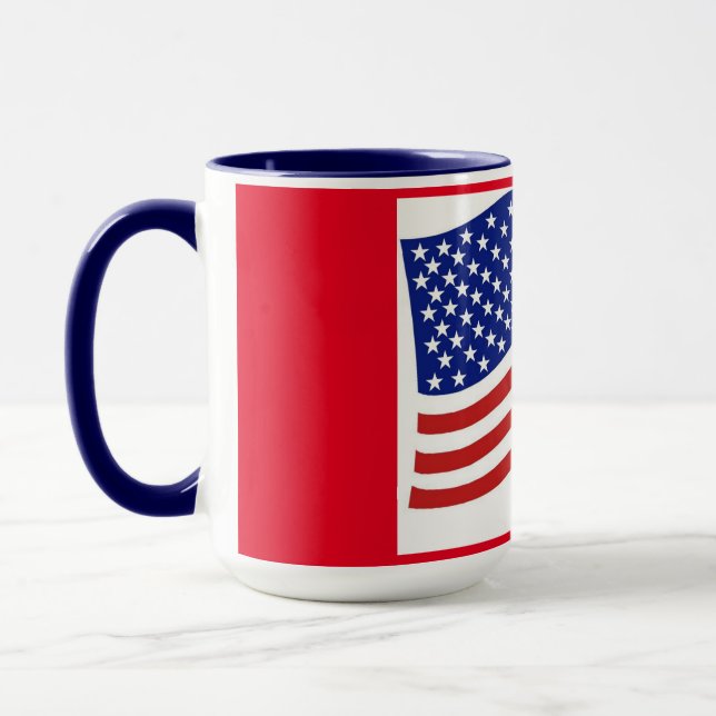 Taza Estados Unidos Patriótico (Izquierda)