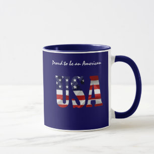 Taza Estados Unidos se enorgullece de ser un personaliz