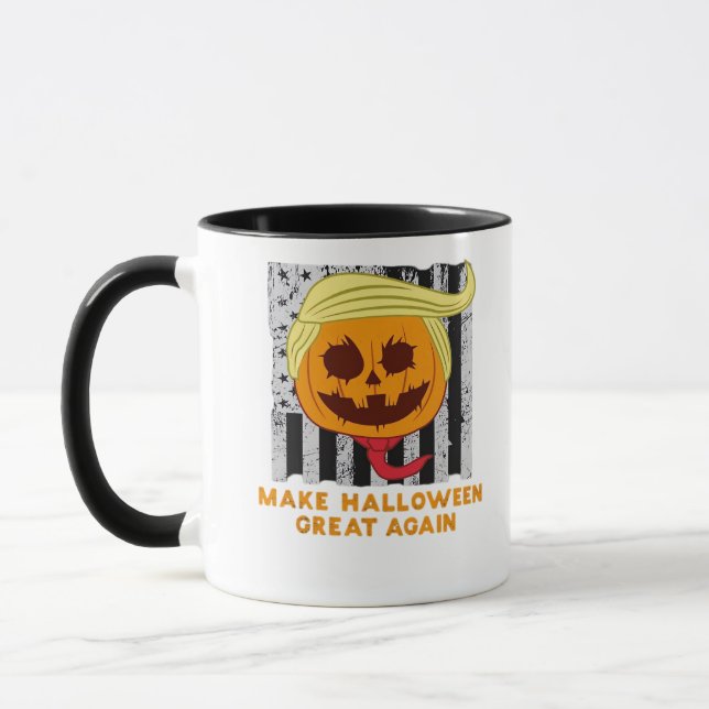 Taza Estados Unidos vuelve a hacer que Halloween sea ge (Izquierda)
