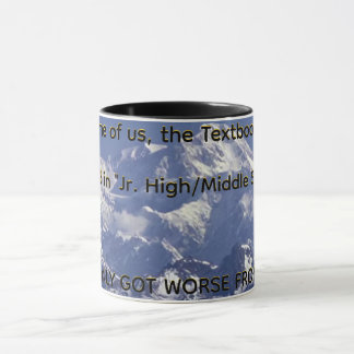 Taza Estafa de libro de texto!
