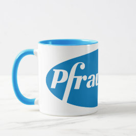 Taza Estafador - Parodia del logotipo de Pfizer (clásic