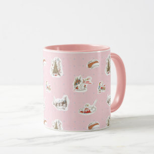 Taza Estampa de viñeta de Navidad de Whoville