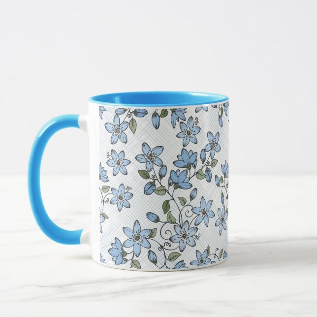 Taza Estampado de flores 2 2 (Izquierda)