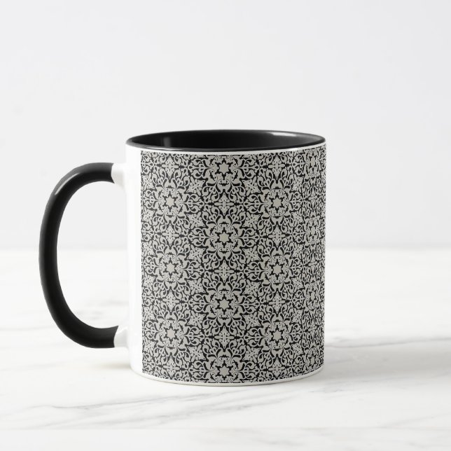 Taza Estampado de flores árabe (Izquierda)