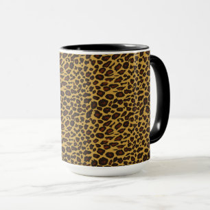 Taza Estampado de leopardo