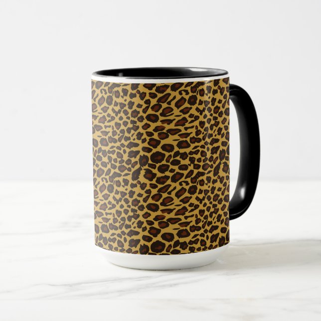 Taza Estampado de leopardo (Anverso derecho)