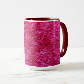 Taza Estampado de pelaje rosa
