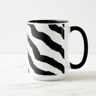 Taza Estampado de piel de cebra