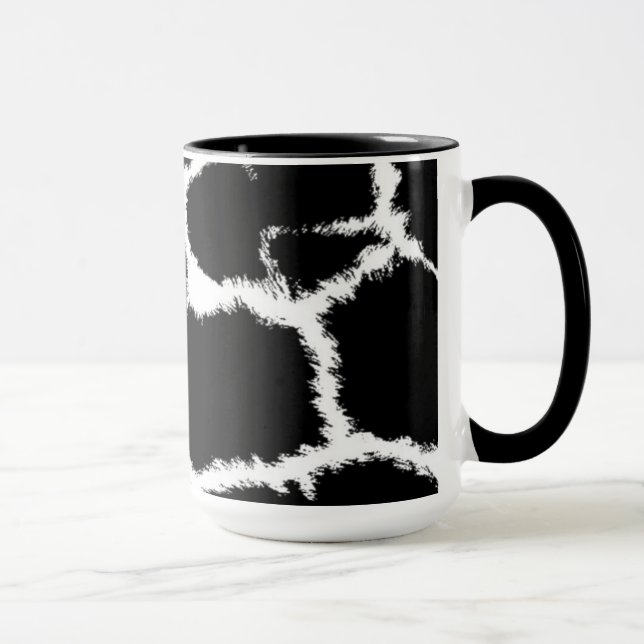 Taza Estampado de piel de jirafa (Derecha)