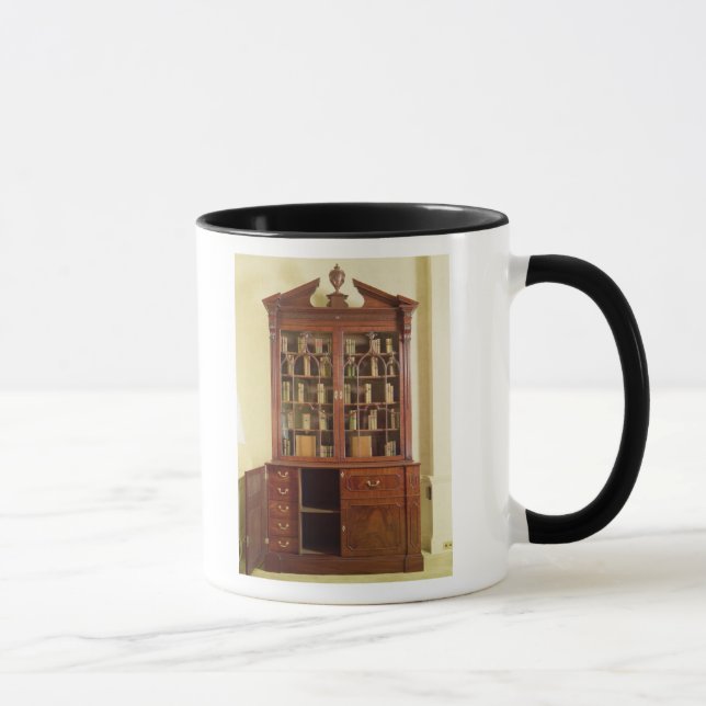 Taza Estante para libros pedimented quebrado de la (Derecha)