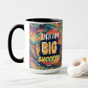 Taza Estar inspirado - Diseños motivacionales y de mejo