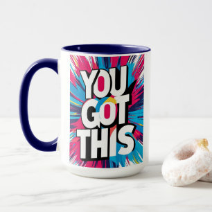 Taza Estar inspirado - Diseños motivacionales y de mejo