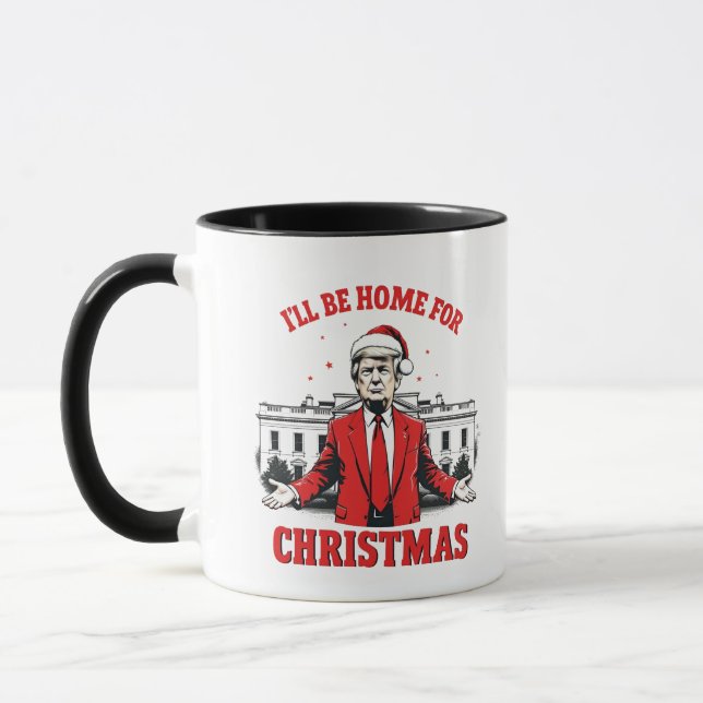 Taza Estaré en casa para los Navidades Trump Ganó Inagu (Izquierda)