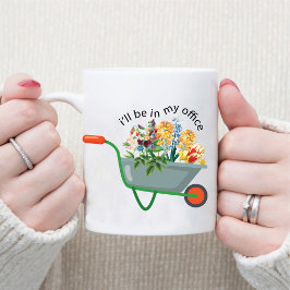 Taza Estaré en mi oficina amante del jardín botánico