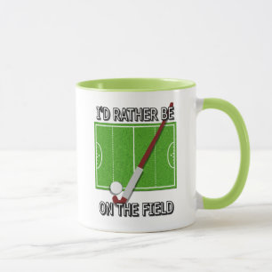 Taza Estaría bastante en el campo (el hockey)