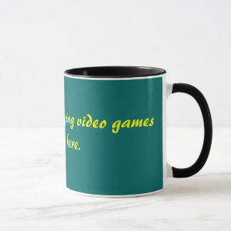 Taza Estaría jugando bastante a los videojuegos que