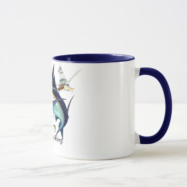 Taza ¡Estaría pescando bastante! (Derecha)