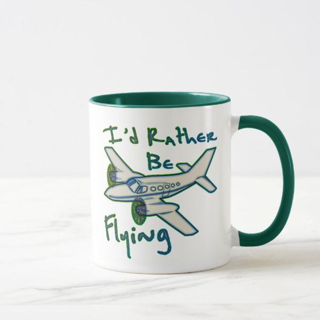 Taza Estaría volando bastante (Derecha)