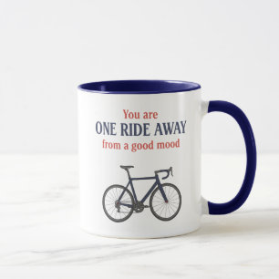 Taza Estás a un paseo de un buen humor