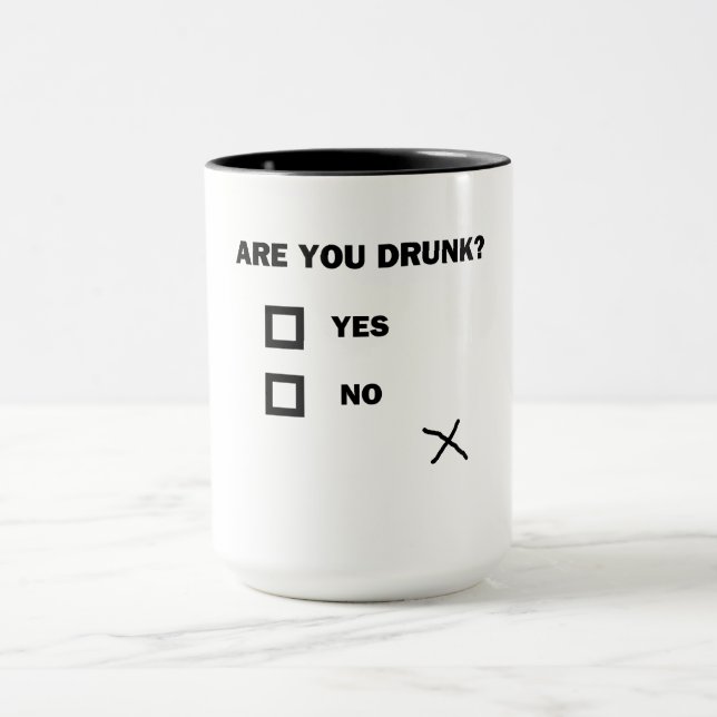 Taza ¿Estás Borracho? (Centro)