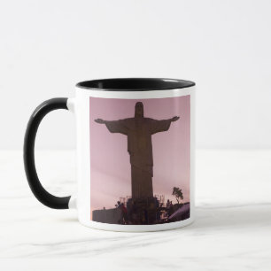 Taza Estatua de Cristo en Corcovado, cerca de los alred