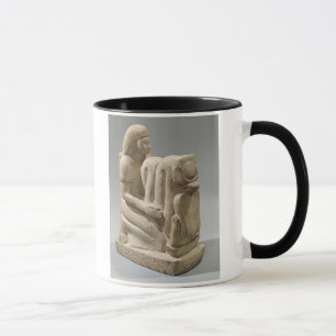 Taza Estatua de Setau que presenta a la diosa Nekhb de