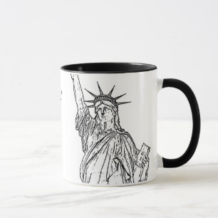 Taza Estatua del ~ de New York City de la libertad