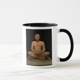 Taza Estatua del escribano que se agacha