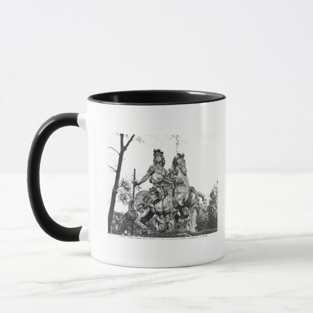 Taza Estatua ecuestre de Louis XIV (Izquierda)